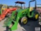 John Deere 4410 tractor, 4WD, loader, turf tires, hydrostatic, hour meter not working