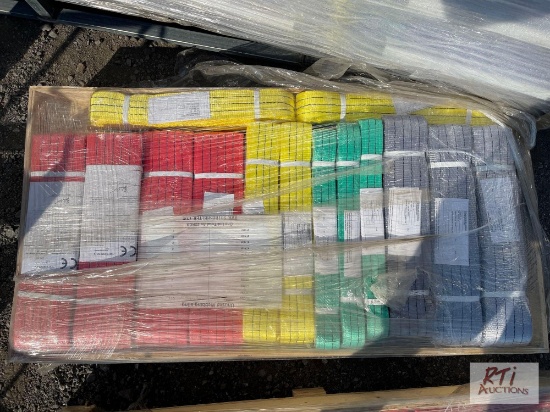 (22) Pieces of assorted web slings