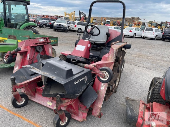 Groundsmaster 455D commercial wide area mower, tri plex deck, diesel, not running - Monroe County