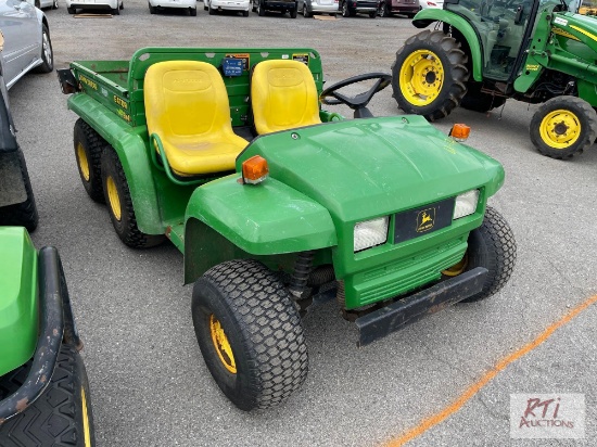 John Deere Gator 6X4 utility vehicle, hydraulic dump, 2101hrs. - Webster CSD