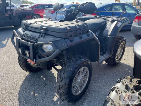 2011 Polaris Sportsman XP twin 850 four wheeler, EFI, on demand AWD, alloy wheels, automatic