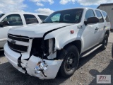 2009 Chevy Tahoe, 4WD, PW, PL, A/C, 164,432 miles, front end damage, VIN:1GNFK030X9R261071 -