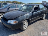 2006 Nissan Sentra 4-door sedan, PW, PL, A/C, 132,552 miles, needs jump, VIN:3N1CB51D56L626969