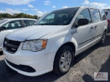 2012 Ram C/V mini van, PW, PL, A/C, no rear seat, runs but missing battery connector,