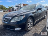2009 Lexus LS460 sedan AWD, leather, PW, PL, A/C, heated and cooled seats, sun roof, 162,227 miles.