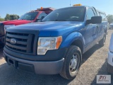 2010 Ford F150 XL regular cab pickup, PW, PL, A/C, 111,006 miles, VIN: FTNF1CVXAKE08612 - Municipal,