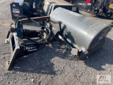 Harper hydraulic skid loader mount broom