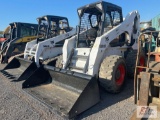 Bobcat A300 skid loader, GP bucket, power wedges, all wheel steer,2 speed, 4964 hours
