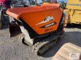 Cormidi C85 track concrete buggy with power dump, gas engine, 449hrs.