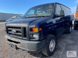2012 Ford E350 panel van, PW, PL, A/C, won't crank, VIN:1FTSE3EL8CDB17580 - Municipal, Monroe County