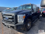2013 Ford F250 XL extended cab pickup, brake controller, PW, PL, A/C, crank but won't start,