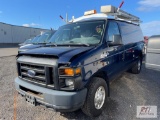 2012 Ford E350 panel van, PW, PL, A/C, 77,573 miles, VIN:1FTSE3ELXCDB17581 - Municipal, Monroe