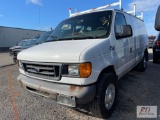 2007 Ford E350 panel van, PW, PL, A/C, 86,965 miles, VIN:1FTSE34L17DB19744 - Municipal, Monroe