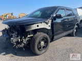 2017 Ford police interceptor, interior damage, front end damage, VIN:1FM5K8AR2HGE02970 - Municipal,