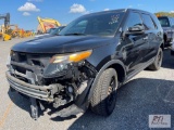 2015 Ford police interceptor, PW, PL, A/C, 125,708 miles, VIN:...1FM5K8AR2FGC68328 - Municipal, Monr
