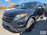 2014 Ford police interceptor, PW, PL, A/C, 159K, VIN:...1FM5K8ARXEGC38394 - Municipal, Monroe County