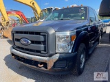 2013 Ford F250 XL extended cab pickup, propane, brake controller, PW, PL, A/C, not running,