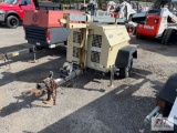 Ingersoll Rand LS portable light plant, Kubota diesel engine, 3120 hrs.