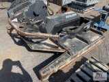 Blue Diamond skid loader mount 6ft rotary mower, heavy duty brush cutter