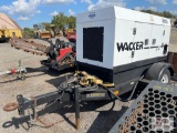 Wacker G25 20KW portable generator with Isuzu diesel engine, 991 hrs
