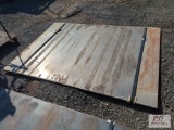 2X .5in x 69in x 96in road plate