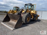 1994 Volvo BM L120B wheel loader with hydraulic quick coupler, 4.5yd GP bucket, cab, heat,