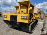 Morooka track end dump with 5955 hrs