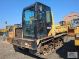 Marooka MST1500BD rubber track end dump, cab, heat, 3497 hrs.,