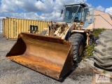 Samsung SL150 wheel loader with pin on GP bucket, cab, heat, THU, BOS