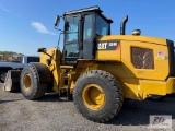 Cat 924K wheel loader, hydraulic quick coupler, GP bucket, 20.5R 25 radial tires, cab, heat, A/C,