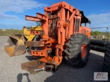 Wolverine 3 wheel tree shear, John Deere diesel engine