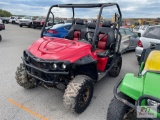 Mahindra MPact XTB 750S utility vehicle, hydraulic dump, aluminum bed with fold down sides, alloy