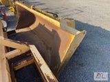 Asbury side dumping bucket for wheel loader