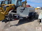 2023 X-Star 990 gallon tandem axle fuel tank trailer with electric pump, S/N 9479