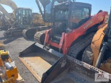 Kubota SVL95-2S track skid steer loader, power wedges, 2 speed, high flow, cab, heat, A/C, GP