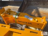 Unused Teran - Hydraulic Breaker for Skid Steer Loader CAT 226/299 WITH MOUNTING PLATE INCLUDED -