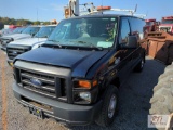 2012 Ford E350 panel van, PW, PL, A/C, 112,690 miles, not running, VIN:1FTSE3EL5CDB17584 -