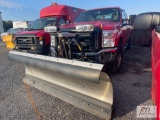 2014 Ford F-250 XL 4 door pickup, 4WD, Fisher stainless steel plow, PW, PL, A/C, brake controller,