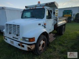 1999 International 4700 single axle dump, DT444E engine, 5 speed Spicer transmission, VIN: