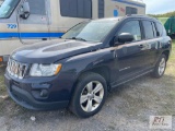 2013 Jeep Compass 4WD, PW, PW, PL, PW, 91K miles, transmission issue, VIN:1C4NJDEB0DD261714-