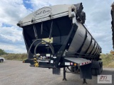 2021 Trout River live bottom trailer, tri axle, with air tag, power tarp, 36ft, 79,364GVW,
