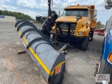 2000 Sterling single axle dump, Cumming diesel engine, plow, wing, and salter, Eaton Fuller