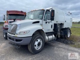 2012 International Johnson road sweeper, single axle, MaxxForce engine, automatic, Johnson VT800