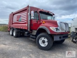 2006 International 7600 tandem axle garbage truck, automatic transmission, Heil 25 cubic yard packer