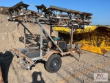 Sweepster light trailer with gas engine - Monroe County