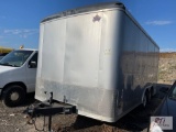 2020 US Cargo 8.5x16 tandem axle enclosed trailer with heavy duty ramp door, side door, 7,000lb GVW,