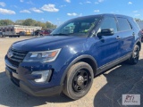 2018 Ford Explorer Interceptor, AWD, PW, PL, 96,962mi. Check engine light is on,