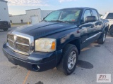 2006 Dodge Dakota 4 door, 4WD, V8 engine, PW, PL, A/C, 46,083 miles, VIN:1D7HW48N46S526322