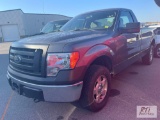 2012 Ford F150 XL regular cab pickup, 8ft box, 4WD, PW, PL, A/C, 144,975 mi, VIN:1FTNF1EF8CKD59077 -
