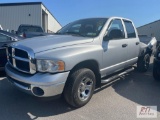 2005 Dodge Ram 1500 pickup, 4 door, PW, PL, A/C, 131,316 miles, bed has been heavily damaged,